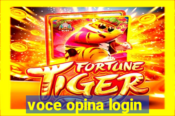 voce opina login